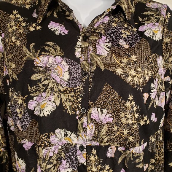 Style &Co 100% Nylon Plus Size Shirt Size 1X - Picture 2 of 7